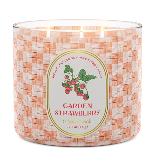 Garden Strawberry 3-Wick Candle