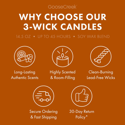 Golden Coconut Glow 3-Wick Candle