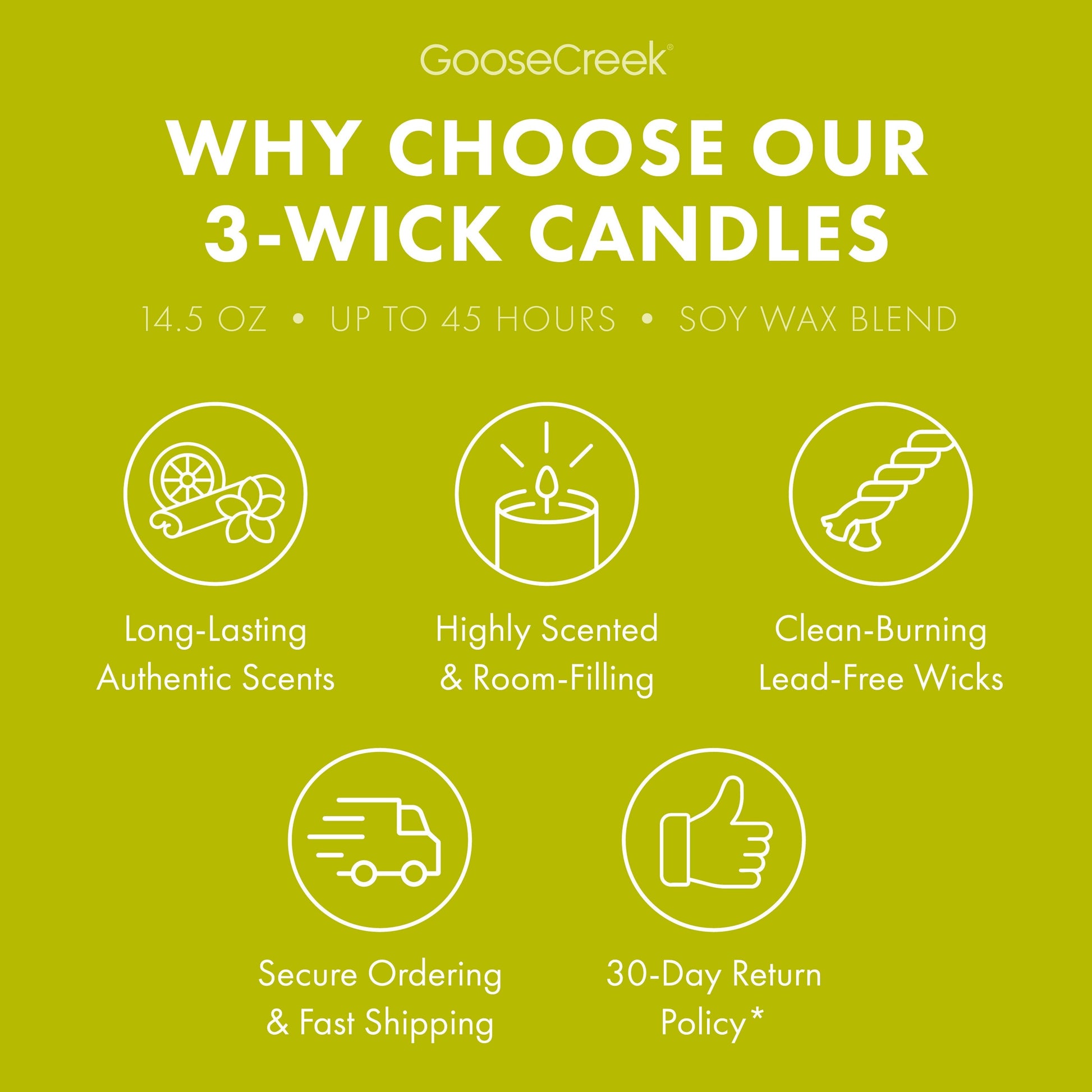 Shoreline Woods 3-Wick Candle