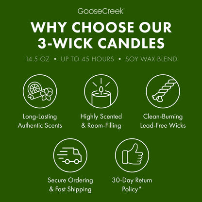 Whispering Fir 3-Wick Candle