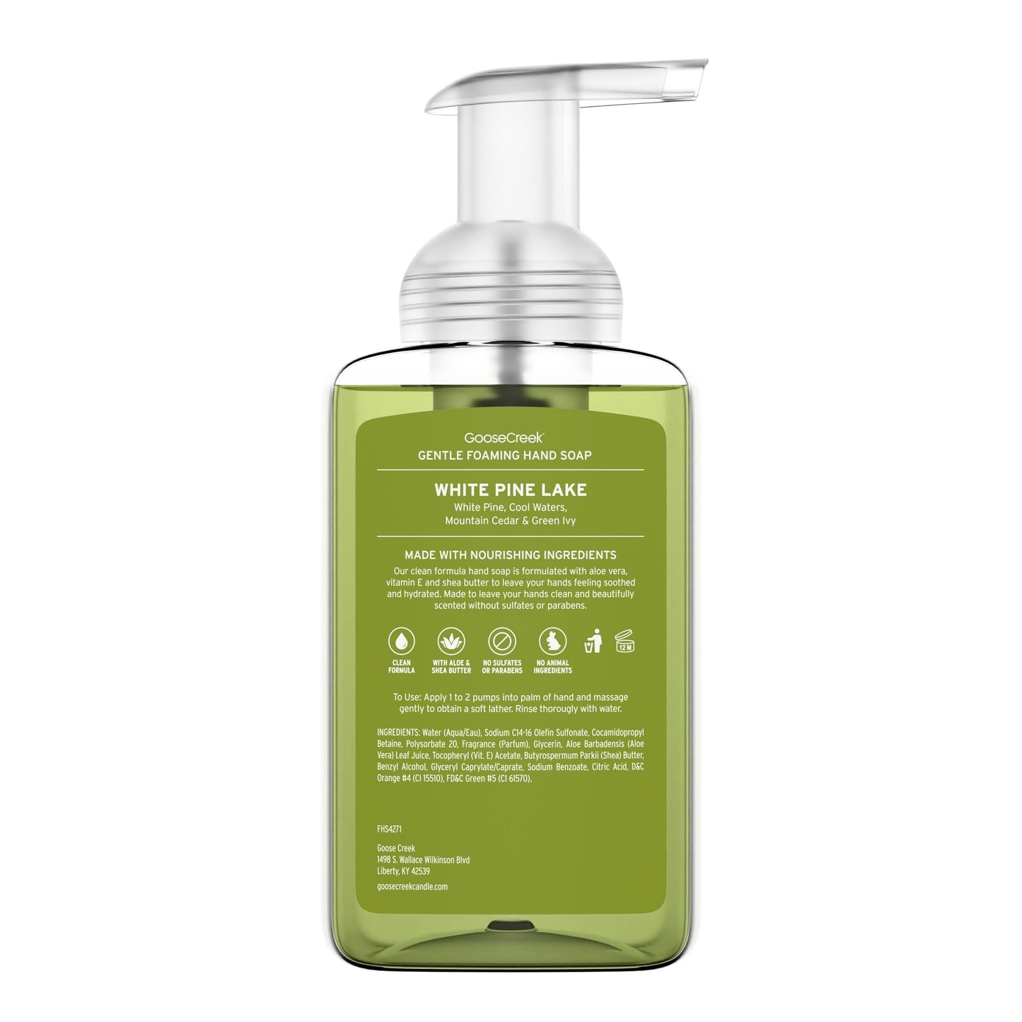 White Pine Lake Foaming Hand Soap