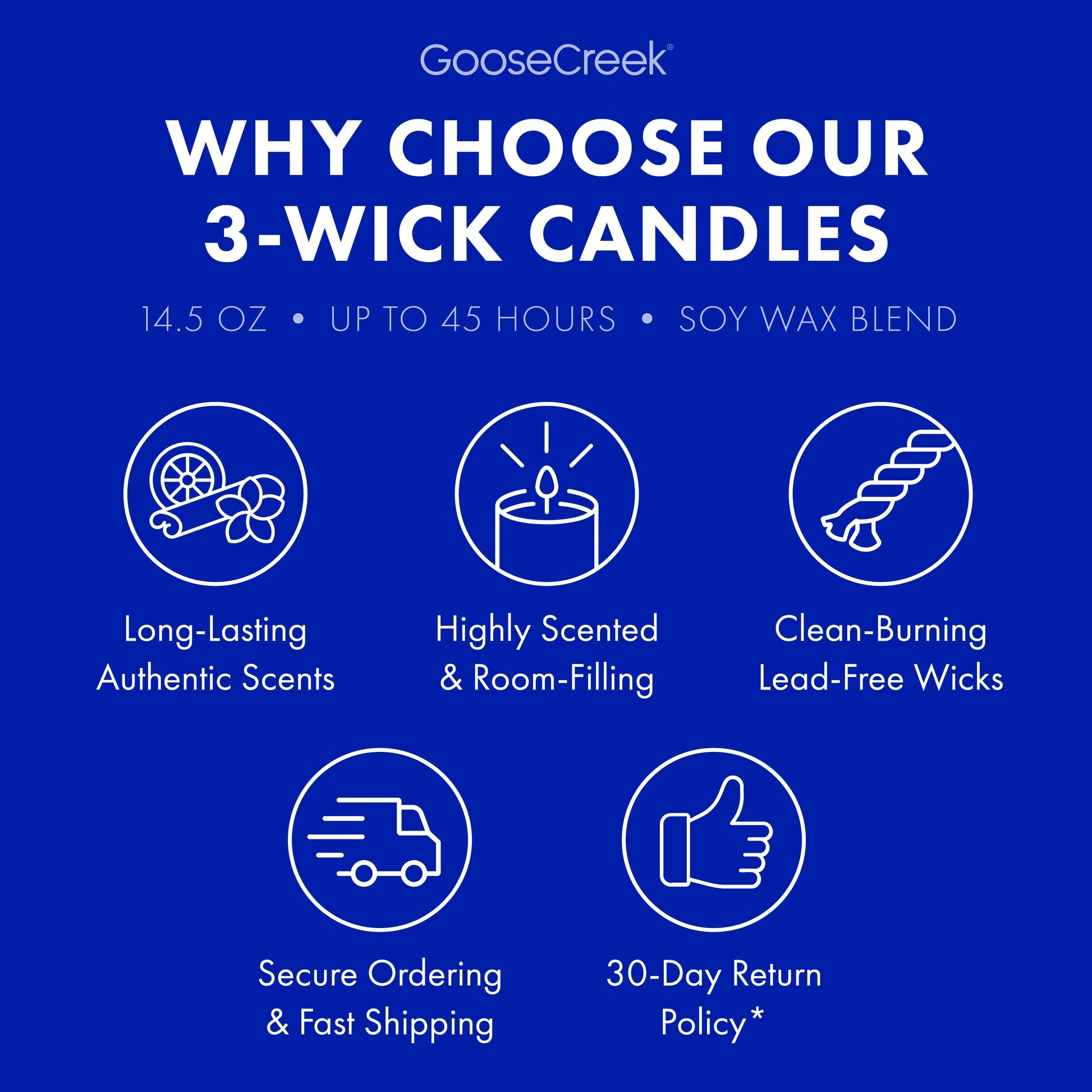 Wind Blown Sails 3-Wick Candle